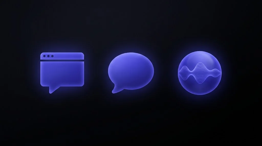 WhatsApp vs Web Chat vs Voice: Which AI Channel Converts Best? (2026)